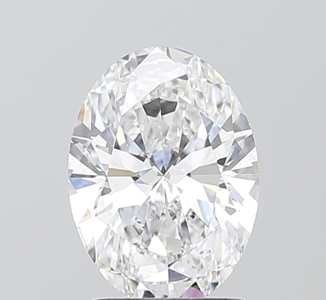 1.52ct Oval D VVS2 Lab Created Diamond