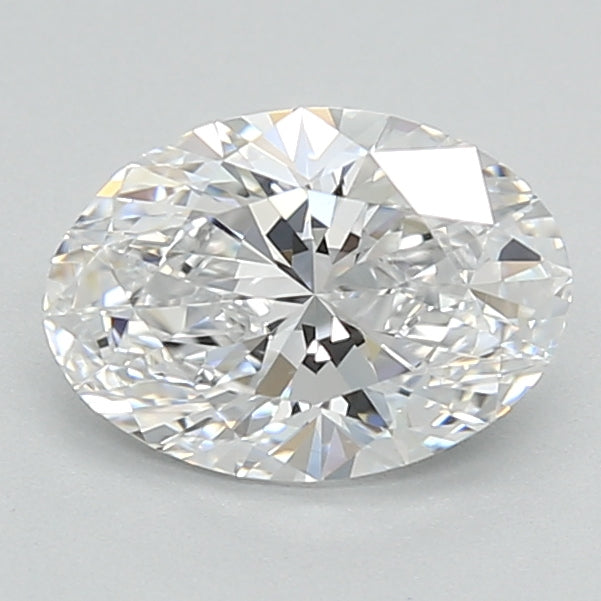 0.99ct Oval D VVS2 Lab Created Diamond