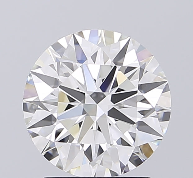 2.1ct Round F VVS1 Lab Created Diamond
