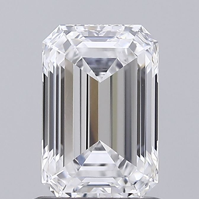 1.07ct Emerald D VVS2 Lab Created Diamond