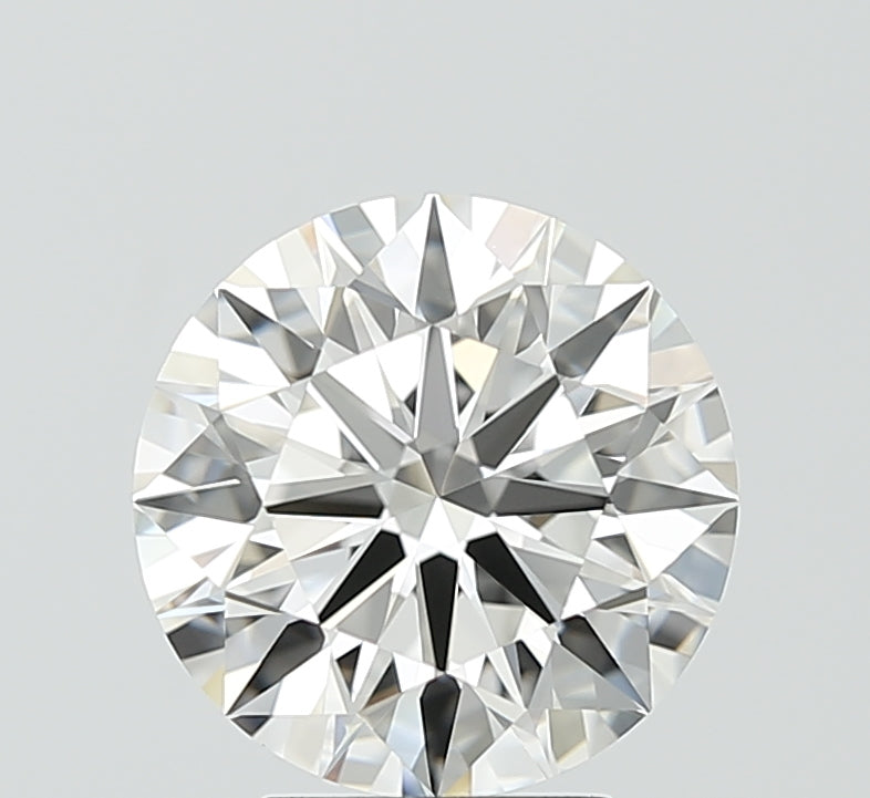 3.1ct Round F VVS2 Lab Created Diamond