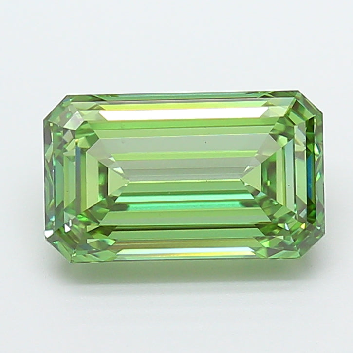 4.41ct Emerald  VS1 Lab Created Diamond