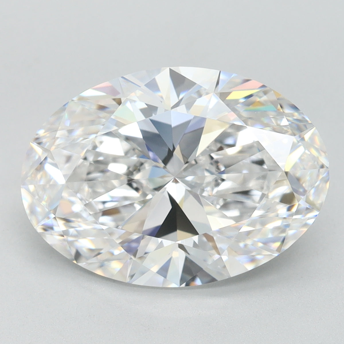 4.01ct Oval D IF Lab Created Diamond