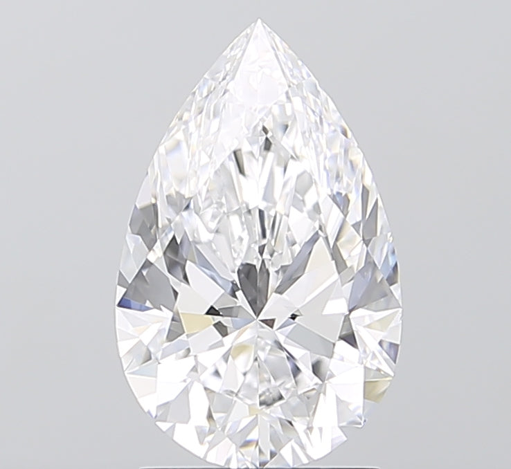2.04ct Pear D VVS1 Lab Created Diamond