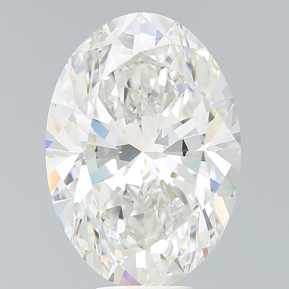 9.52ct Oval F VS1 Lab Created Diamond