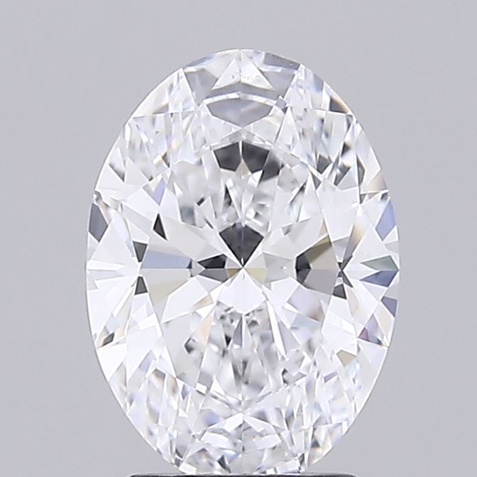 2.08ct Oval D IF Lab Created Diamond