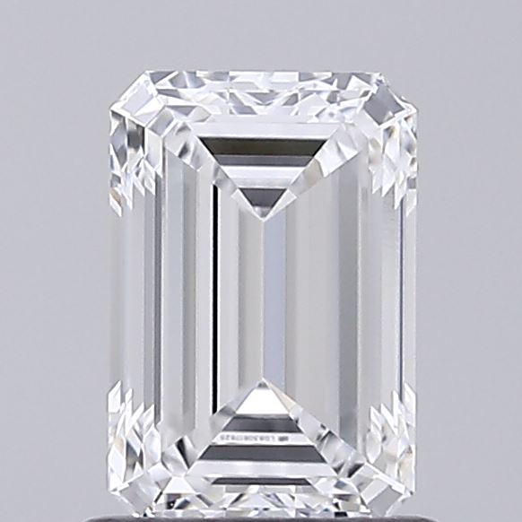 1.02ct Emerald D VVS1 Lab Created Diamond