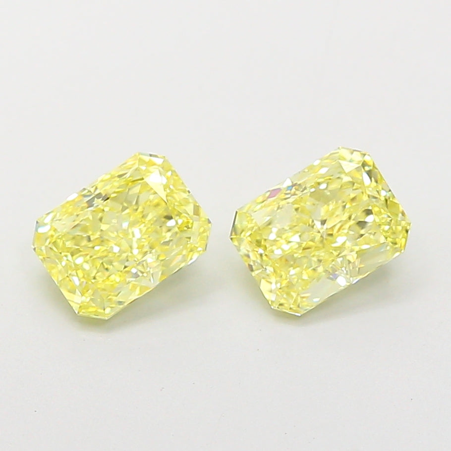 1.1ct Radiant  VS1 Lab Created Diamond