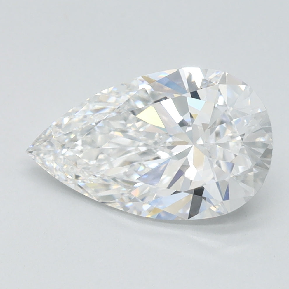 1.38ct Pear D IF Lab Created Diamond