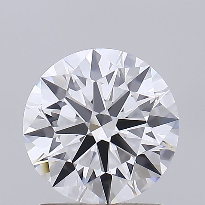 1.37ct Round D VVS2 Lab Created Diamond