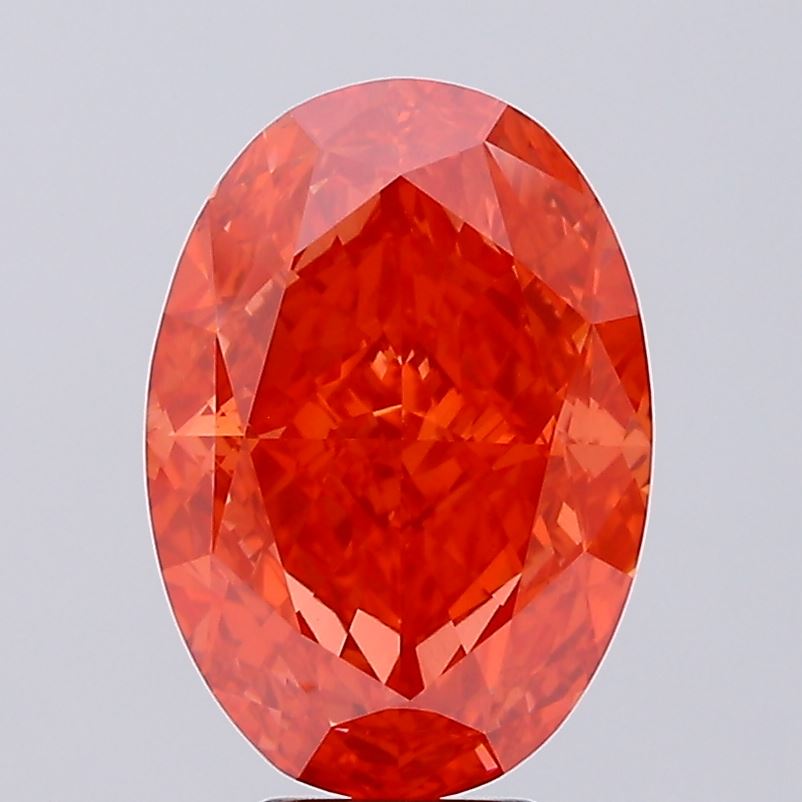 9.21ct Oval  VS1 Lab Created Diamond