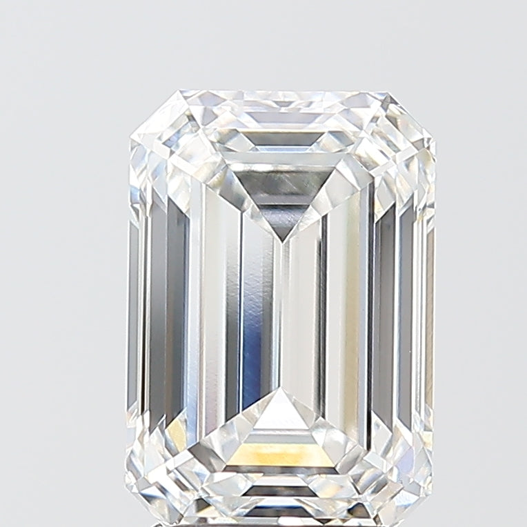 3.02ct Emerald E VVS2 Lab Created Diamond