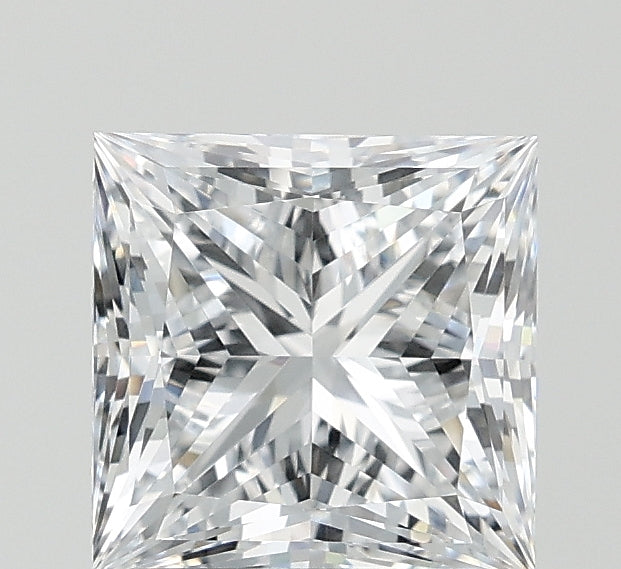 2.06ct Princess E IF Lab Created Diamond
