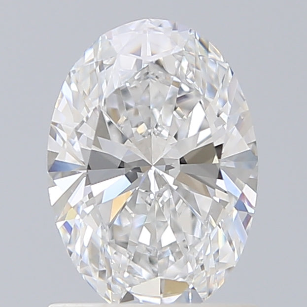 1.11ct Oval D VVS2 Lab Created Diamond