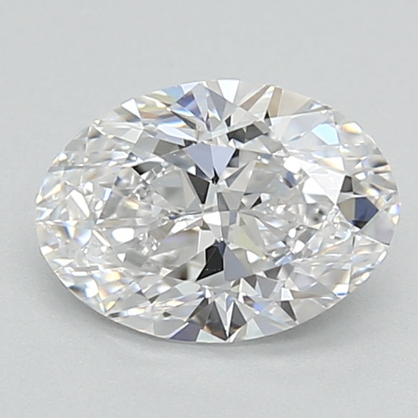 0.91ct Oval D VVS2 Lab Created Diamond