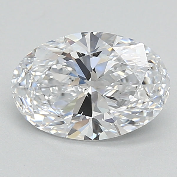 0.95ct Oval D VVS2 Lab Created Diamond