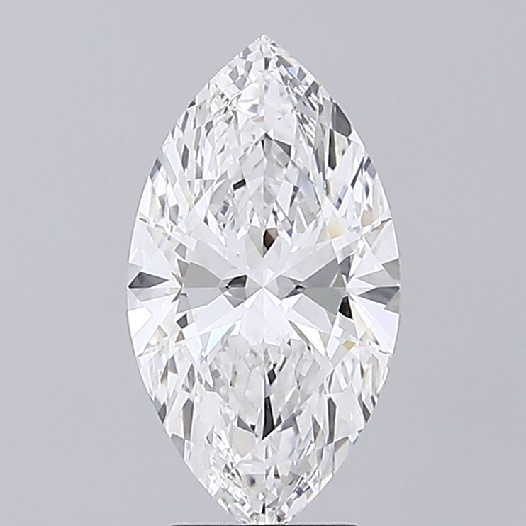 3.02ct Marquise E VVS2 Lab Created Diamond