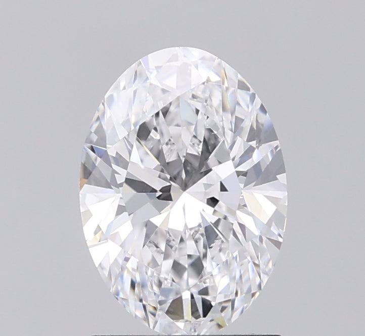 1.58ct Oval D VVS2 Lab Created Diamond