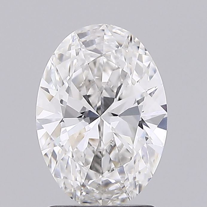 1.58ct Oval F VS1 Lab Created Diamond