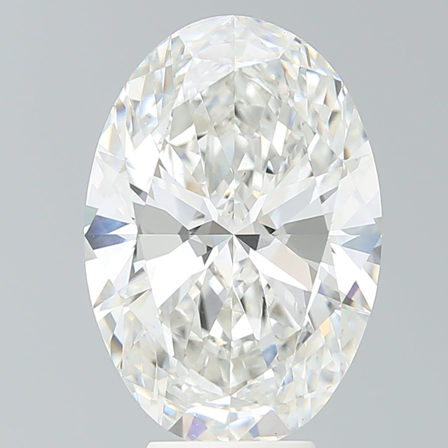 6.5ct Oval G VS1 Lab Created Diamond