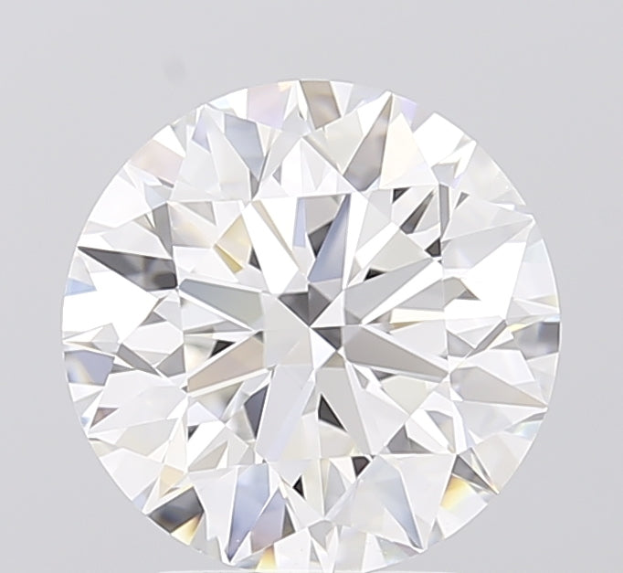 3.1ct Round F VVS1 Lab Created Diamond