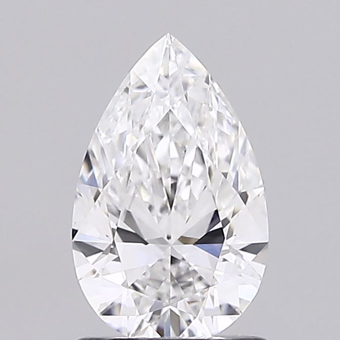 1.06ct Pear D VVS2 Lab Created Diamond