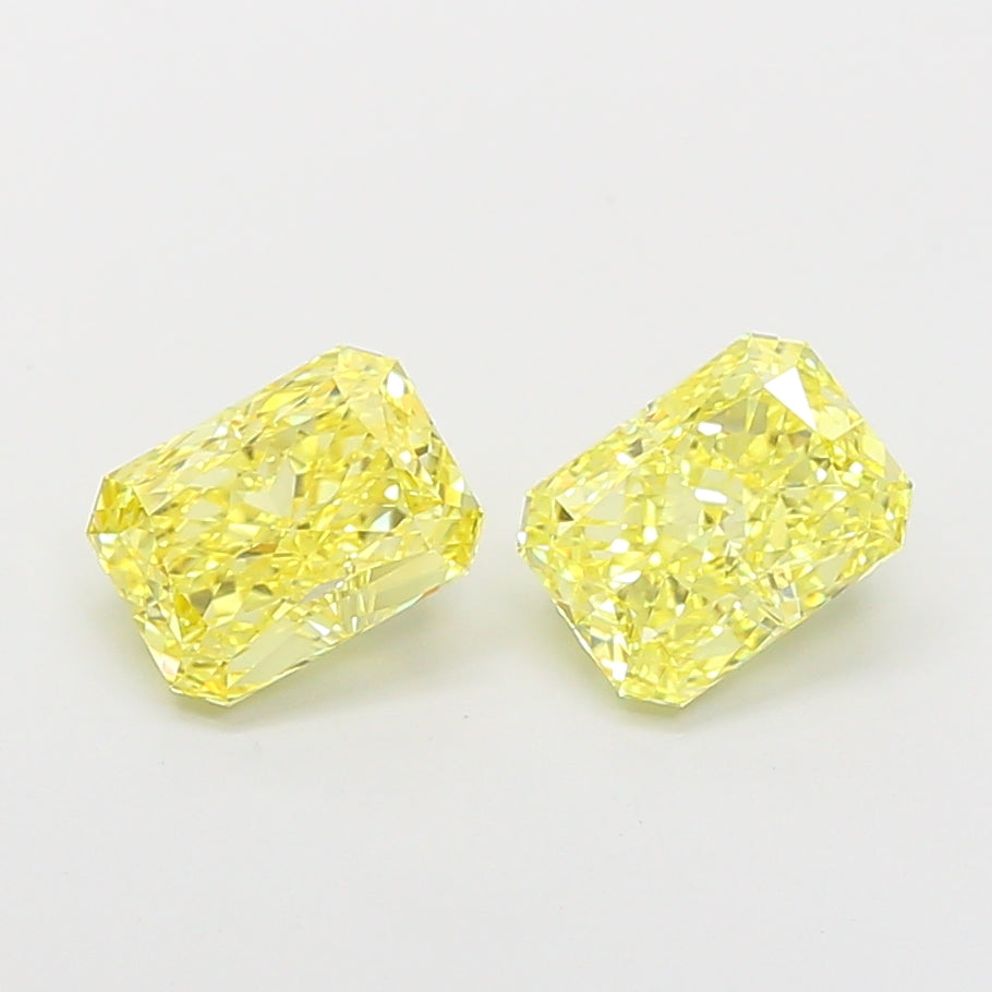 1.05ct Radiant  VVS2 Lab Created Diamond