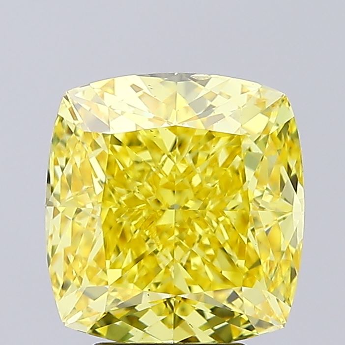 5.04ct Cushion  VS2 Lab Created Diamond