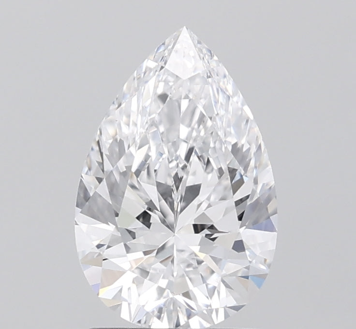 1.61ct Pear D VVS2 Lab Created Diamond
