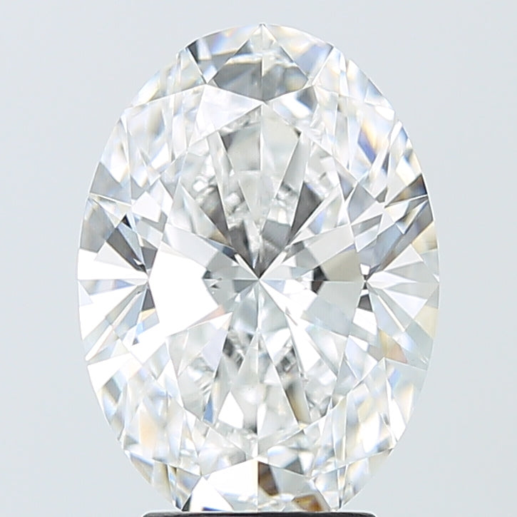 4.02ct Oval D VVS2 Lab Created Diamond
