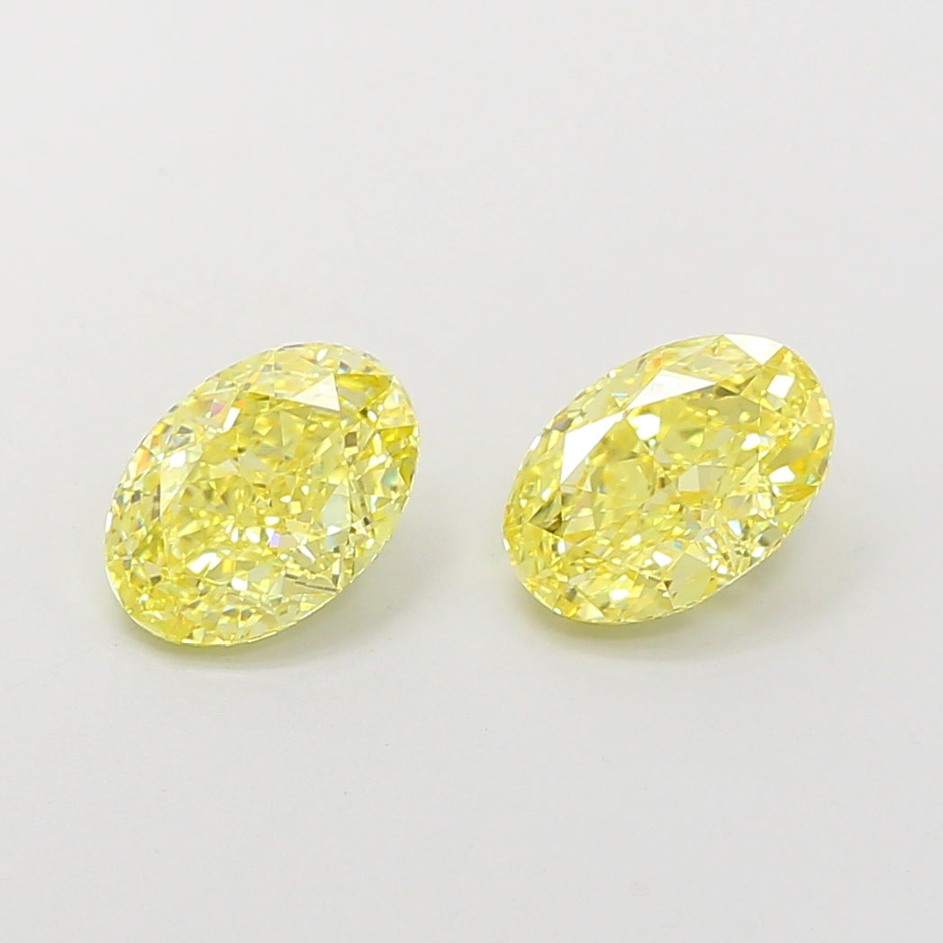 1.5ct Oval  VS1 Lab Created Diamond