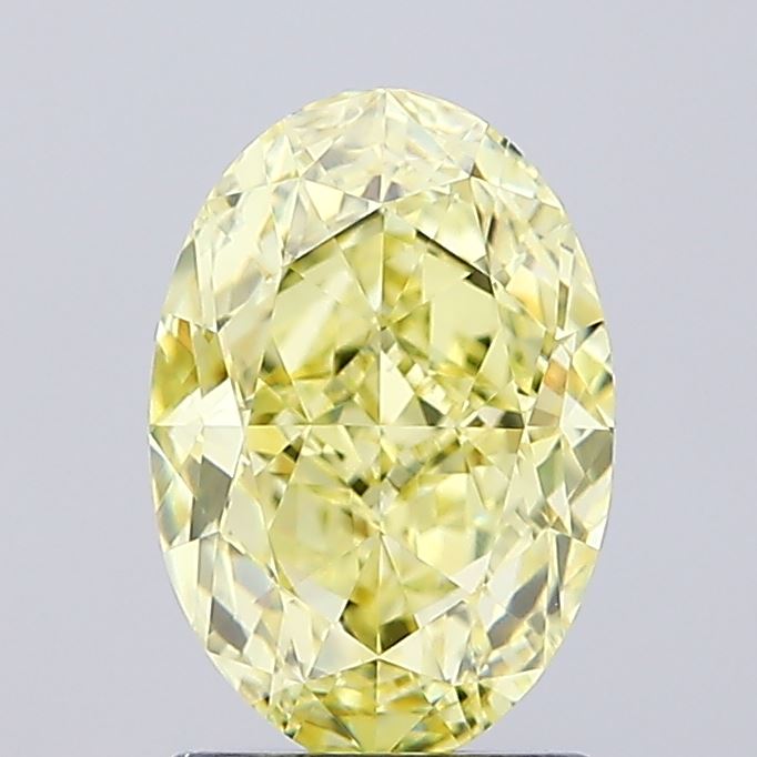 2.08ct Oval  VVS2 Lab Created Diamond