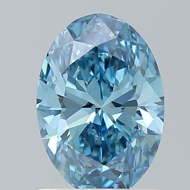 1.13ct Oval  VVS2 Lab Created Diamond