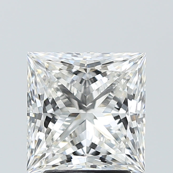 3.07ct Princess F VVS2 Lab Created Diamond