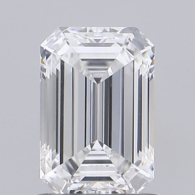1.08ct Emerald E VVS2 Lab Created Diamond
