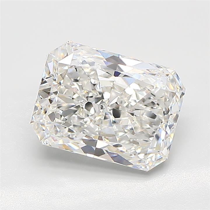 2.91ct Radiant E VVS2 Lab Created Diamond