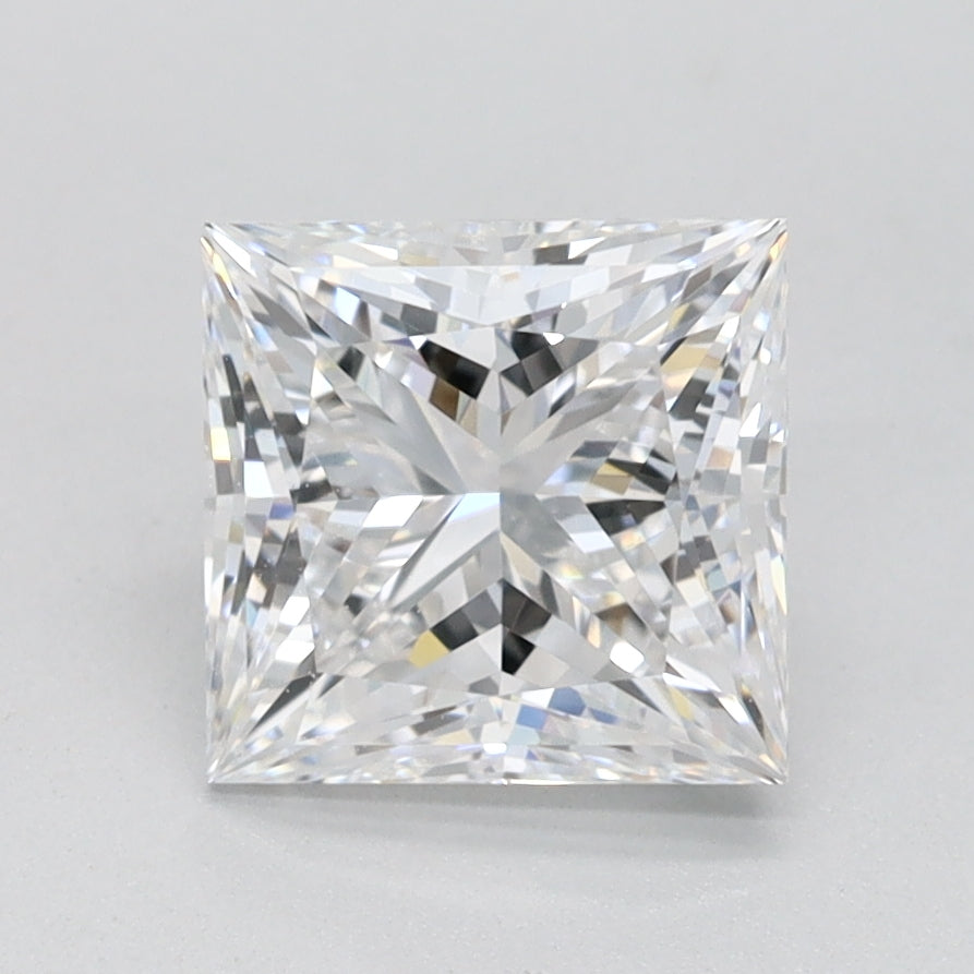 1.5ct Princess D IF Lab Created Diamond
