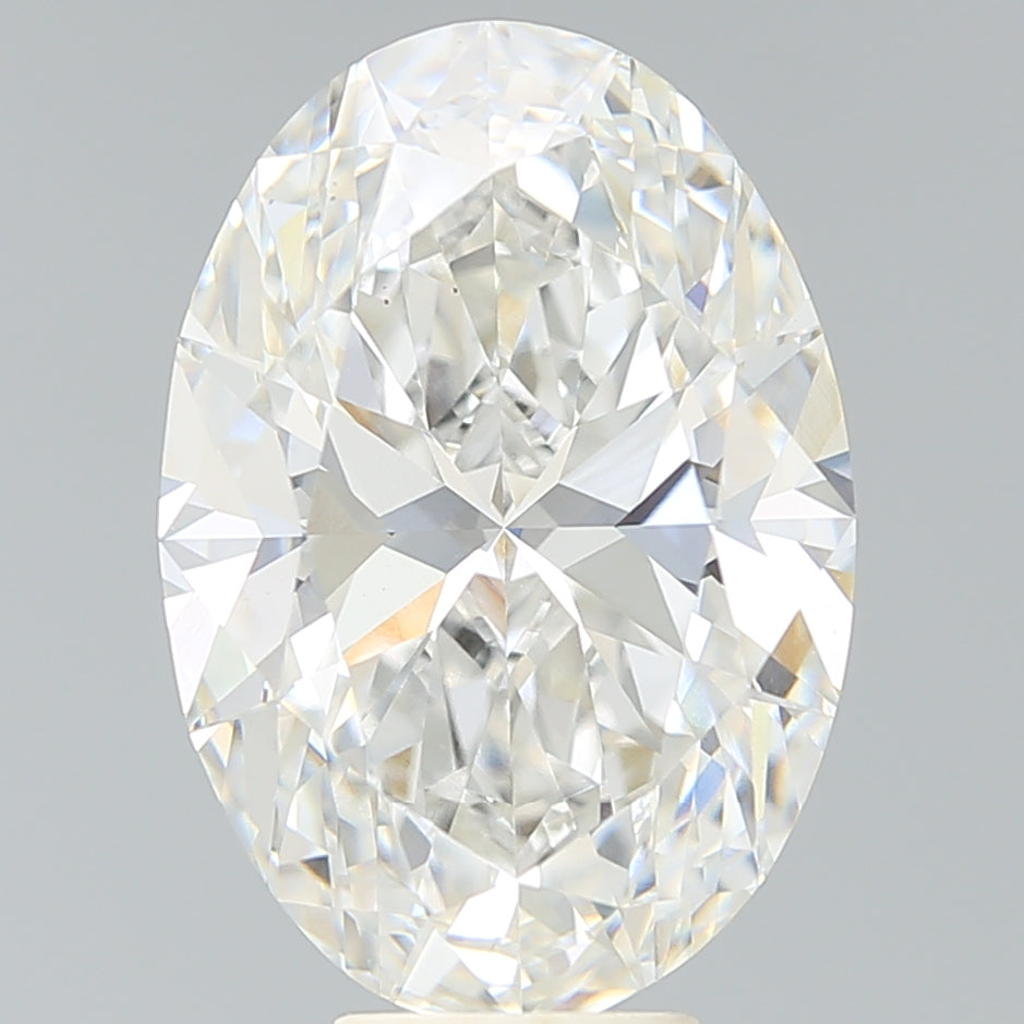 8.57ct Oval F VS1 Lab Created Diamond