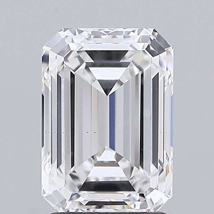 2.04ct Emerald E VS1 Lab Created Diamond