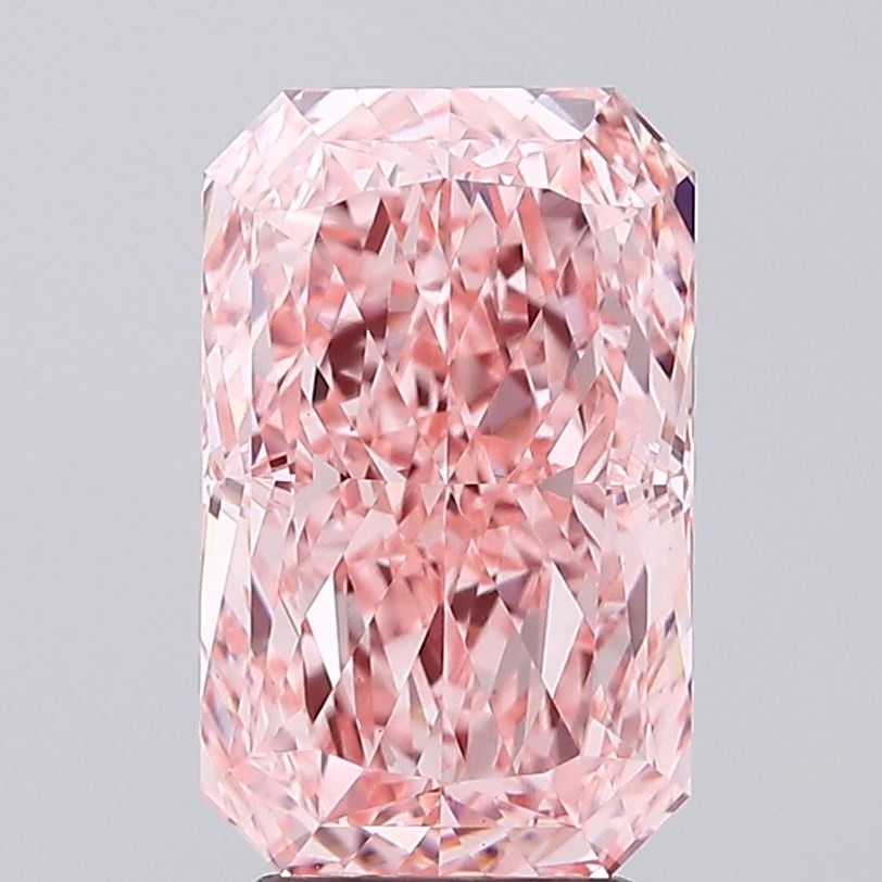 3.81ct Radiant  VVS2 Lab Created Diamond