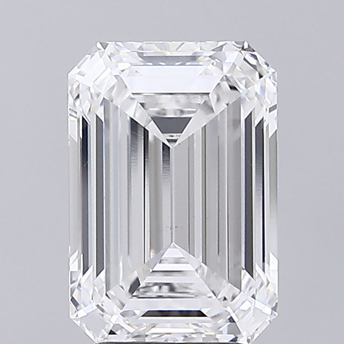 4.09ct Emerald E VS1 Lab Created Diamond