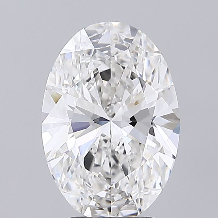 4.01ct Oval F VVS1 Lab Created Diamond