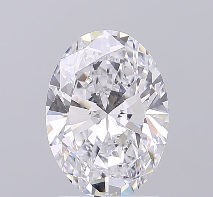 2.02ct Oval D VVS2 Lab Created Diamond