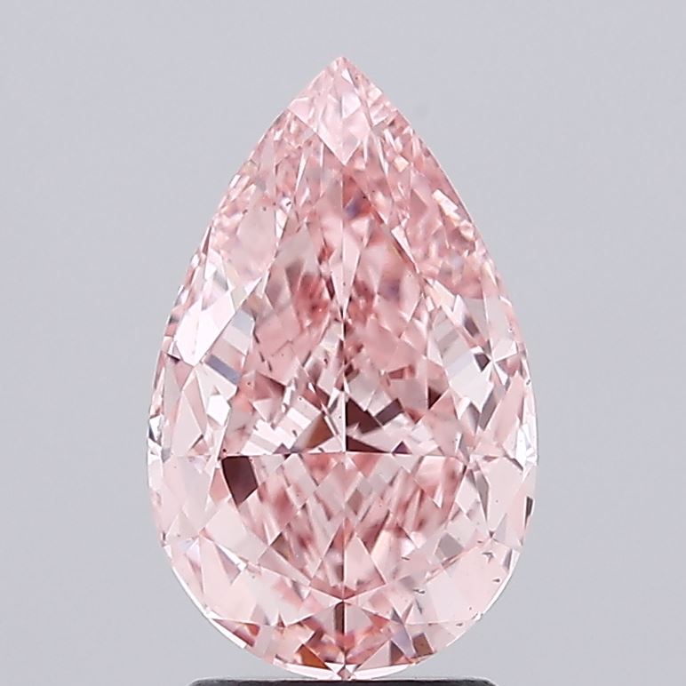 3.21ct Pear  VS2 Lab Created Diamond