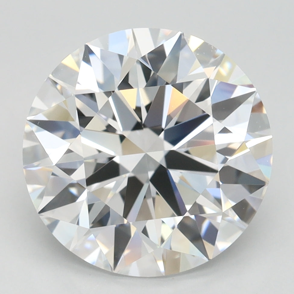 3.44ct Round D IF Lab Created Diamond