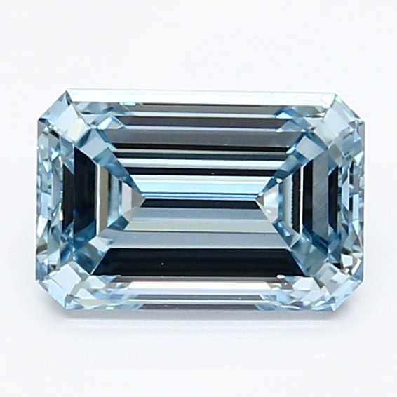 1.21ct Emerald   VS1 Lab Created Diamond