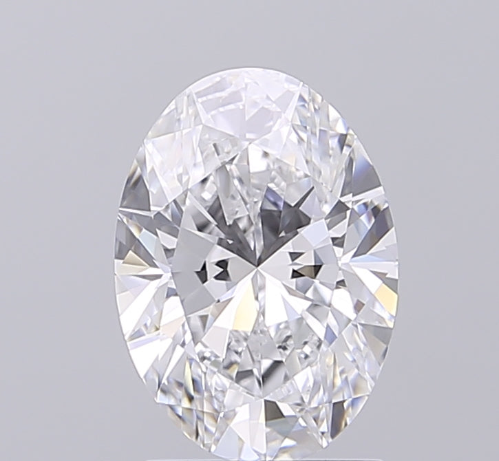 2ct Oval D VVS1 Lab Created Diamond