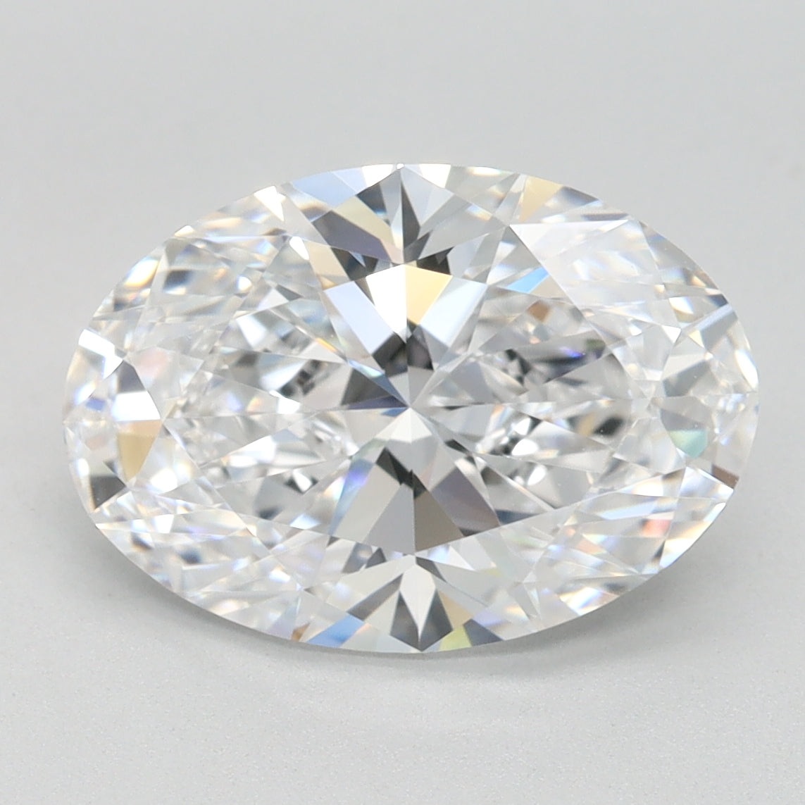 3.03ct Oval D VVS1 Lab Created Diamond