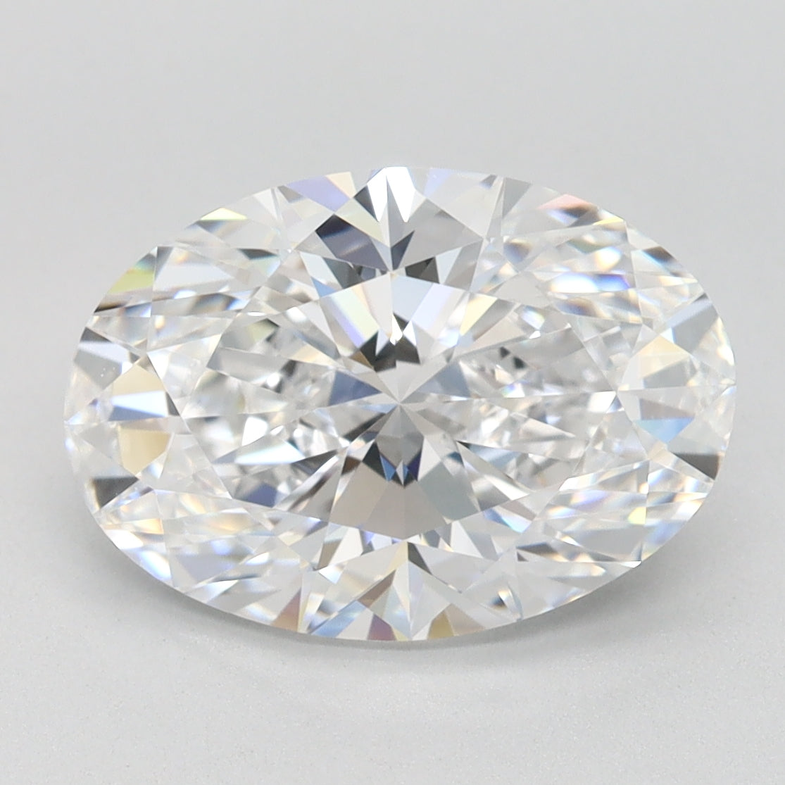 3.01ct Oval D IF Lab Created Diamond