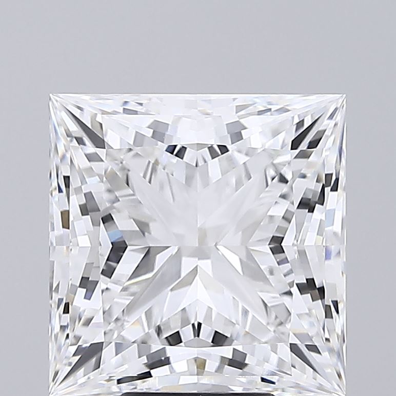 7.05ct Princess E VVS2 Lab Created Diamond